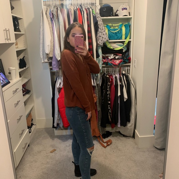 Orange/rust sweater - Picture 4 of 4